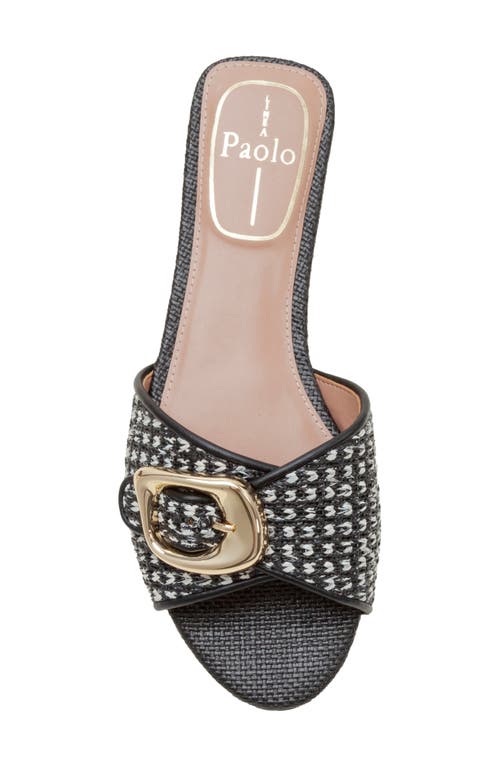 Linea Paolo Leighton Slide Sandal In Black