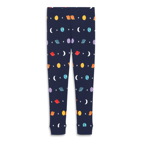 Kids Organic PJ Pant in Rainbow Galaxy (Toddler, Little Kid, & Big Kid)