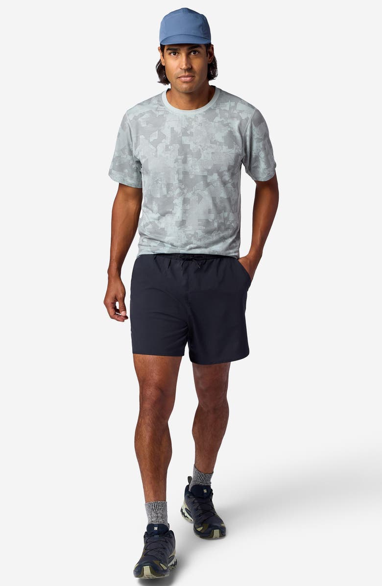 Marmot Upbeat Active Drawstring Shorts, Alternate, color, Black