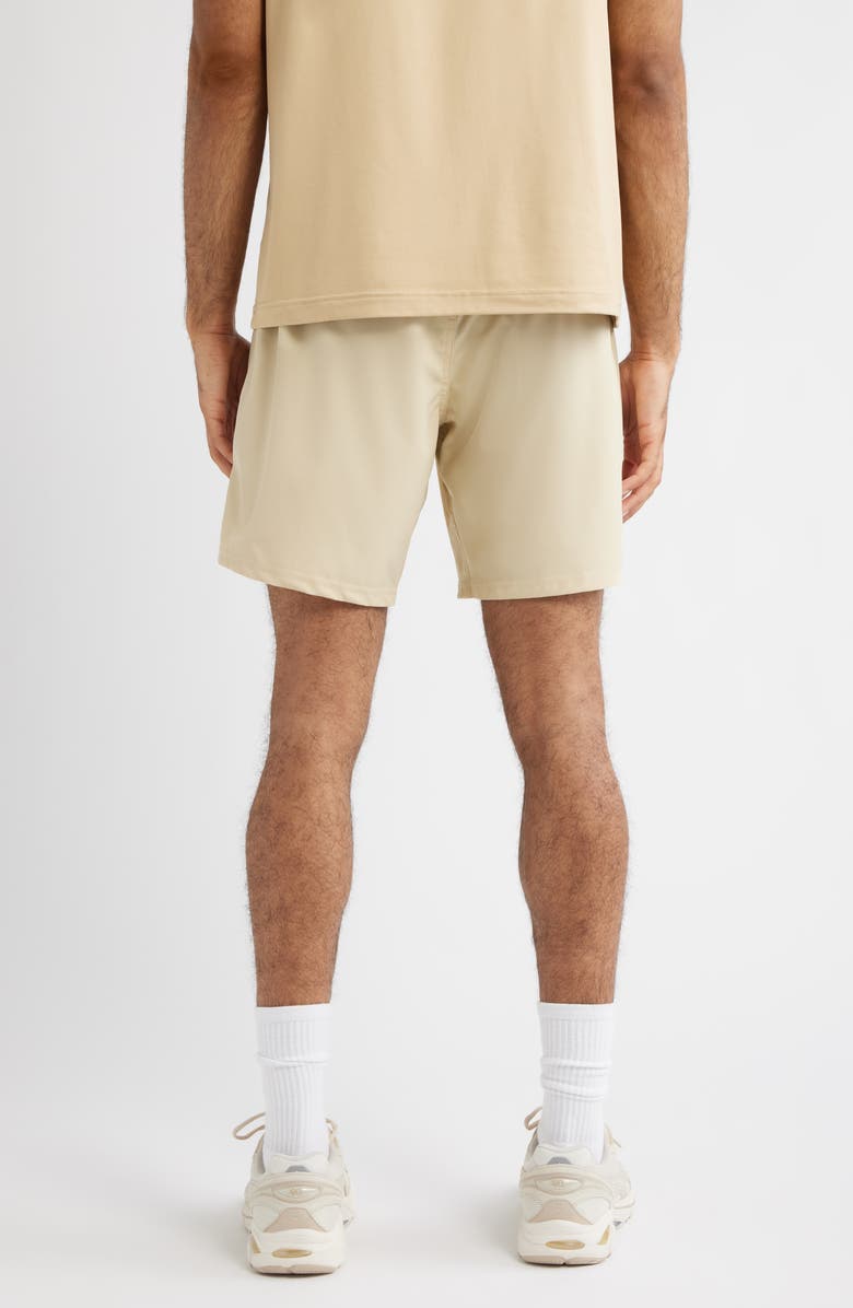 SANTO STUDIO Tempo Angel Tech Shorts, Alternate, color, Calm Brown