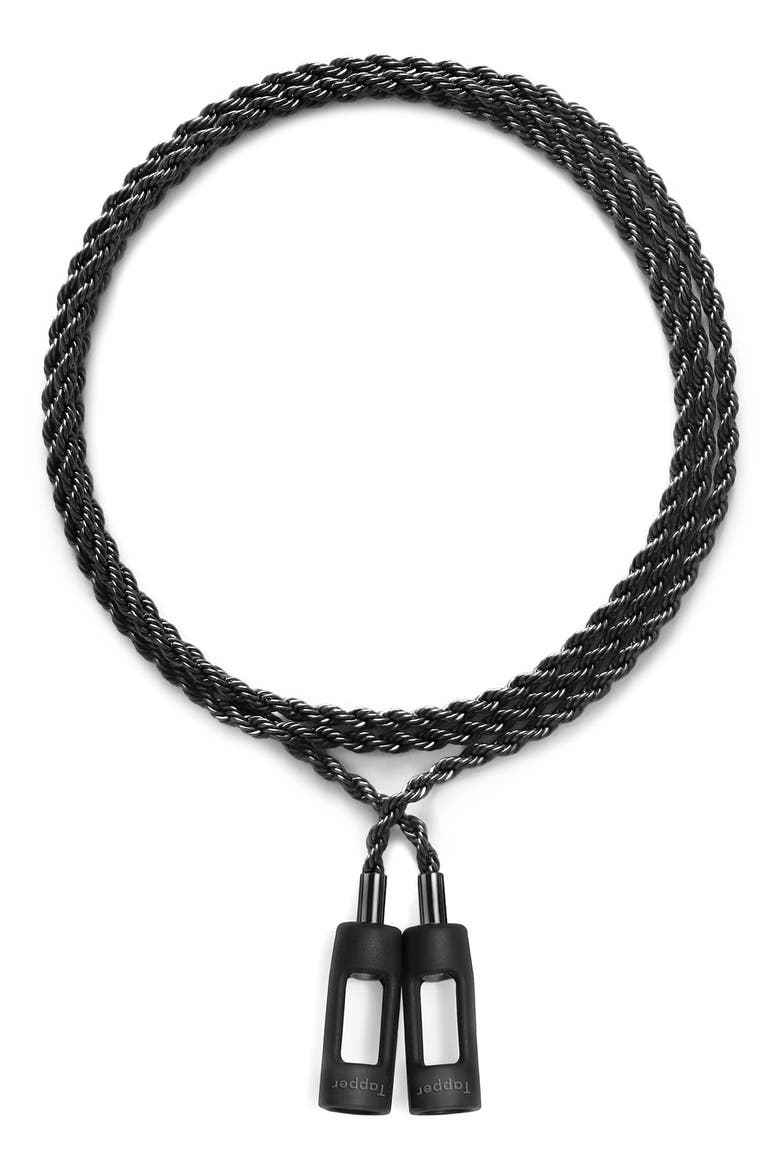 AirPod Rope Chain, Main, color, BLACK PLATED ROPE CHAIN