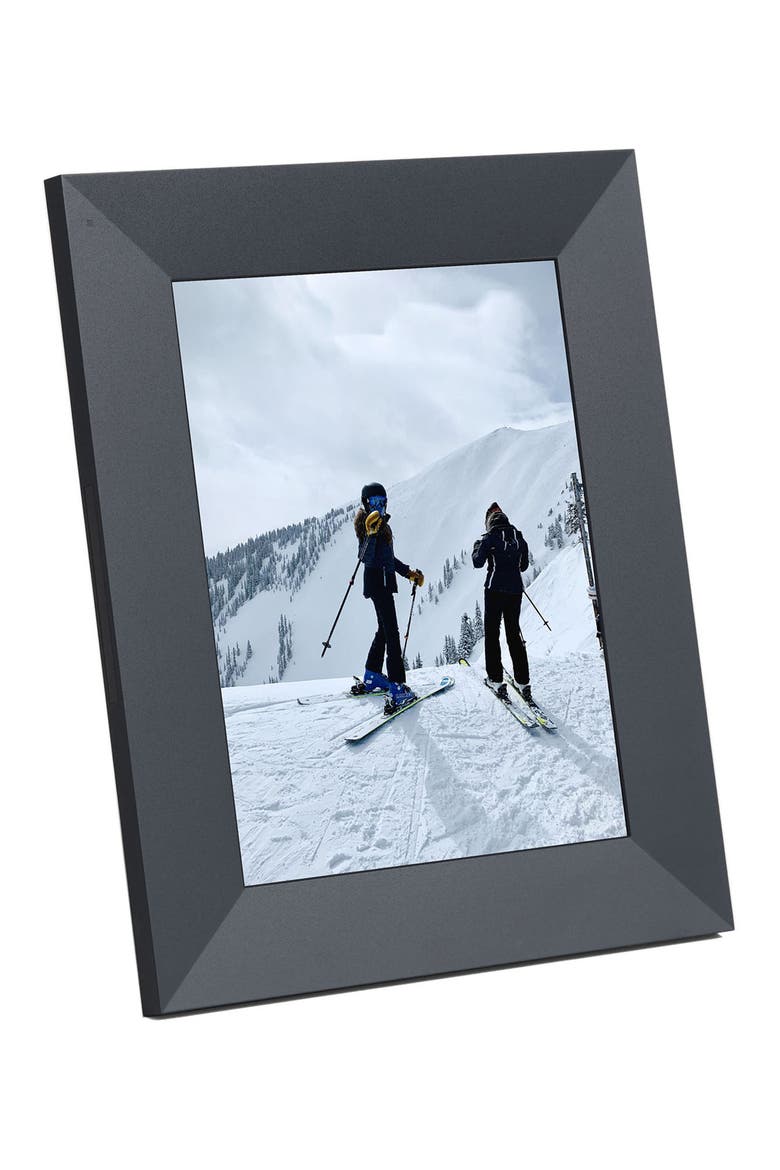 Aura Sawyer Digital Photo Frame, Alternate, color, SHALE