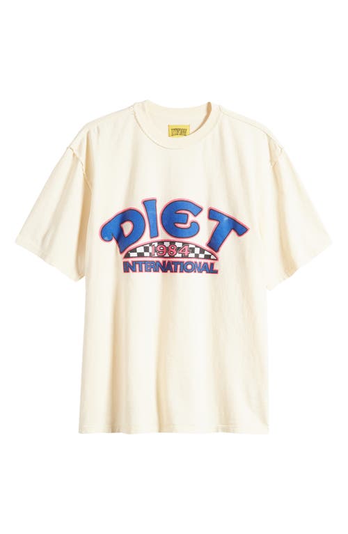 Diet Starts Monday Diet International Graphic T-shirt In White