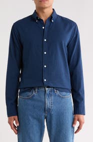 Bonobos Everyday Slim Fit Long Sleeve Cotton & Linen Shirt