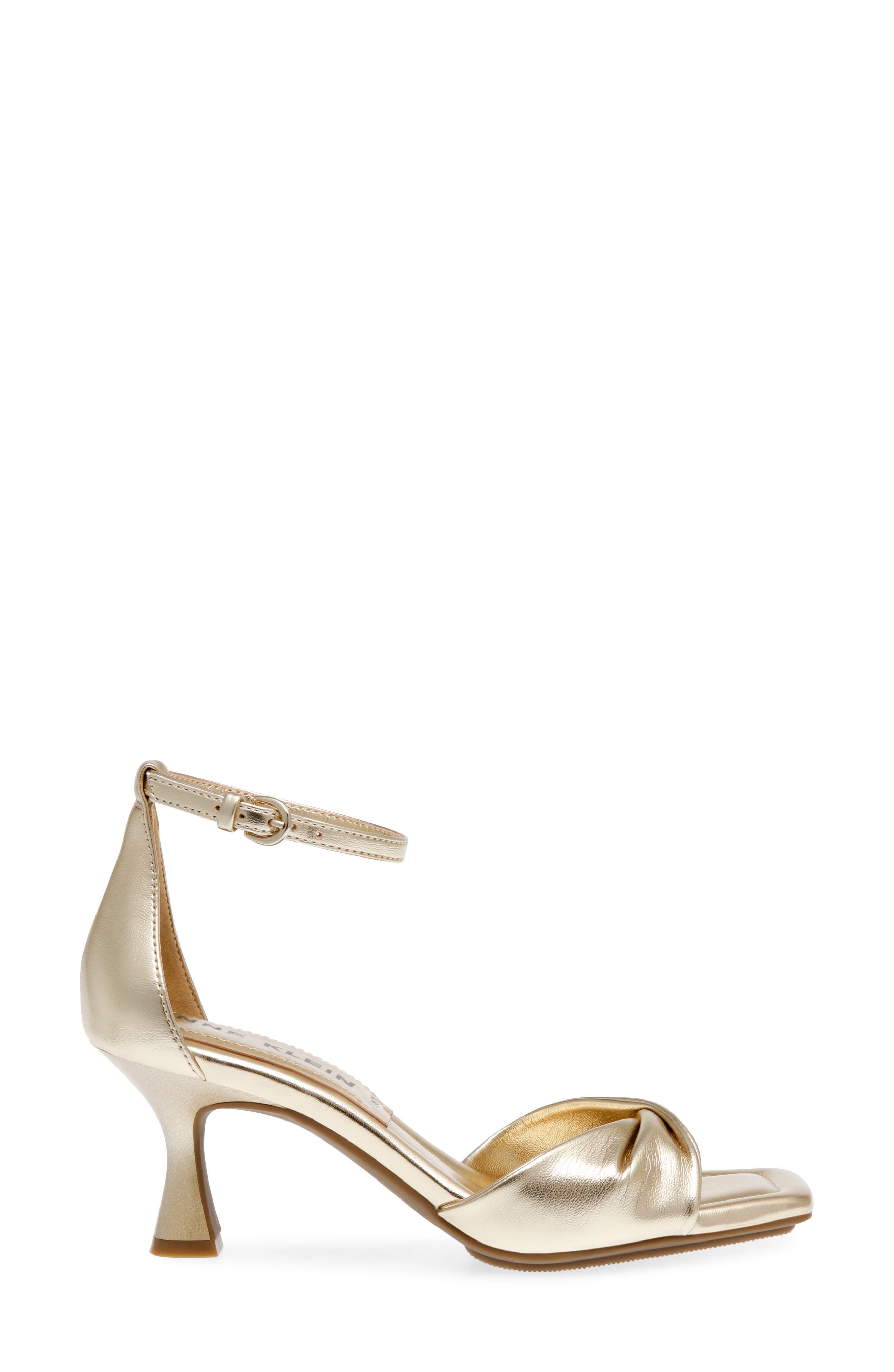 Jessie Ankle Strap Sandal, Alternate, color, LIGHT GOLD SMOOTH