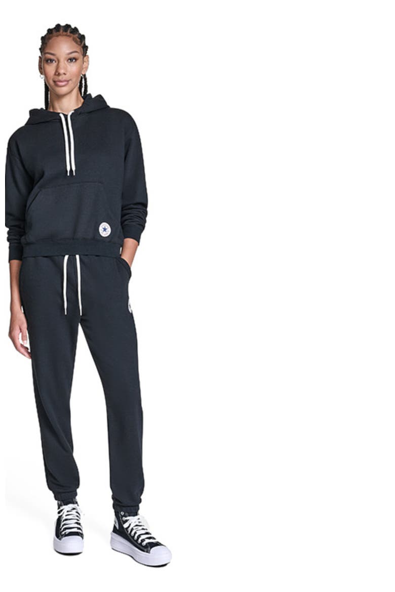 Chuck Patch Hoodie, Main, color, CONVERSE BLACK