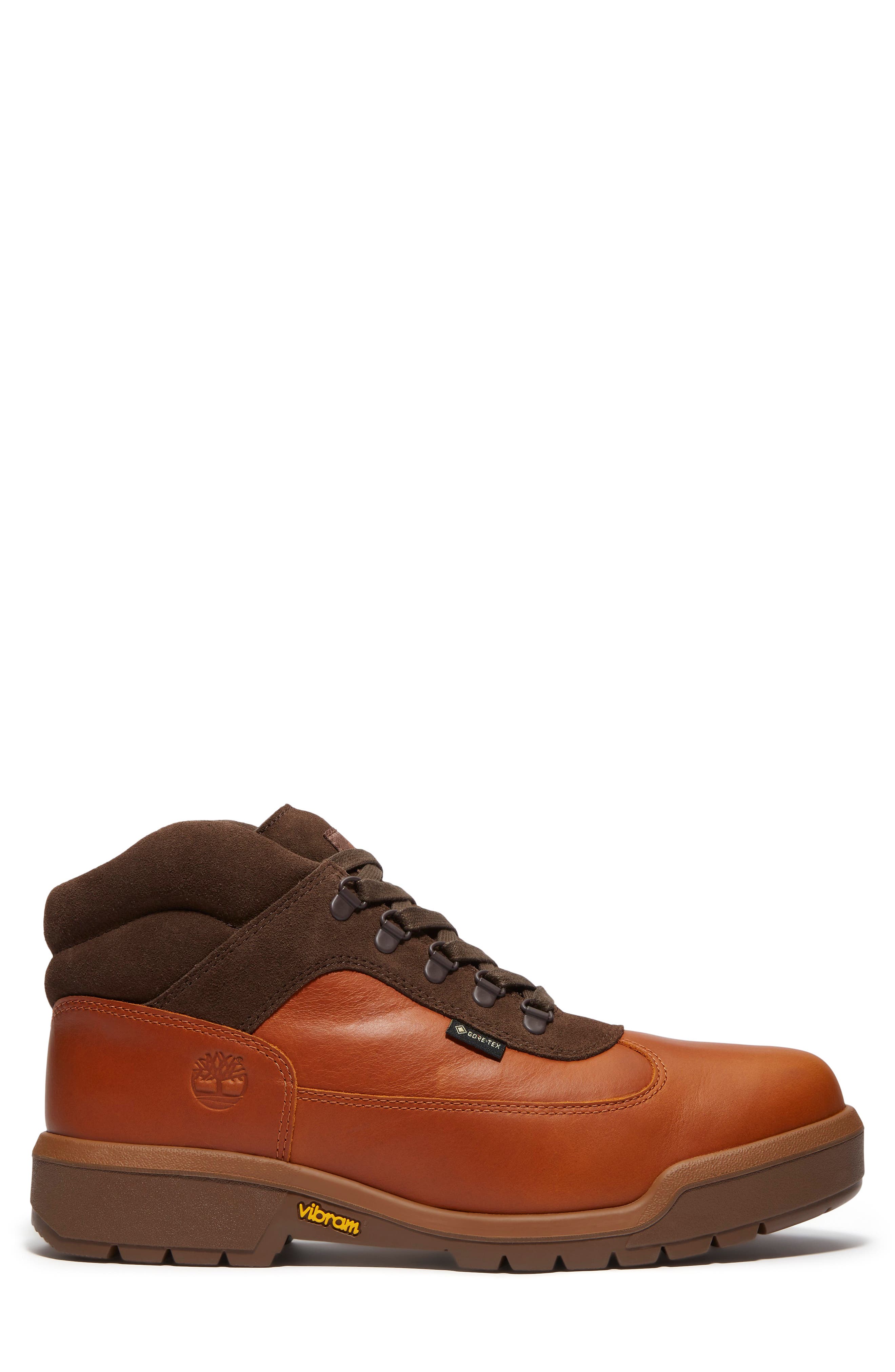 Timberland Field Gore-Tex<sup>®</sup> Waterproof Mid Boot, Alternate, color, Medium Brown Full Grain