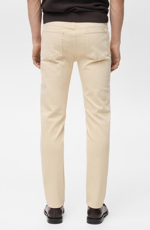 Mango Men's Slim-fit Ultra Soft Touch Patrick Jeans In Light/pastel Grey