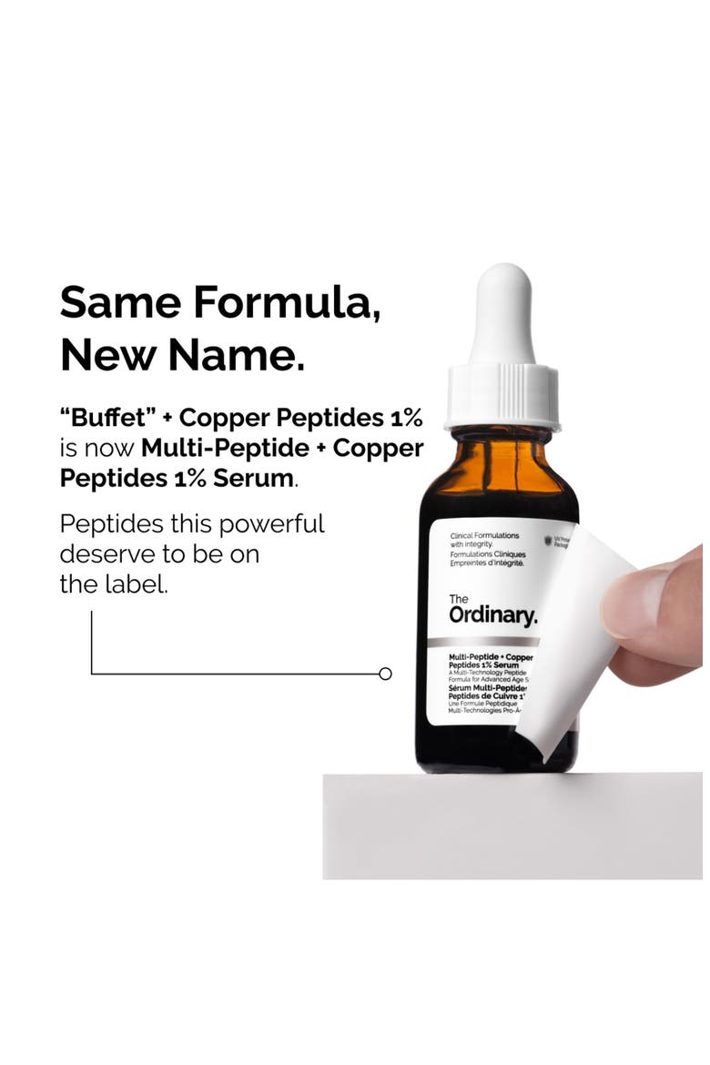 Multi-Peptide + Copper Peptides 1% for Wrinkles & Skin Elasticity, Alternate, color, NO COLOR