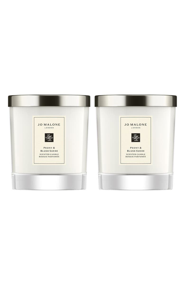 Jo Malone London<sup
™</sup
 Peony 
Blush Suede Candle Duo $164 Value, Alternate, color, 