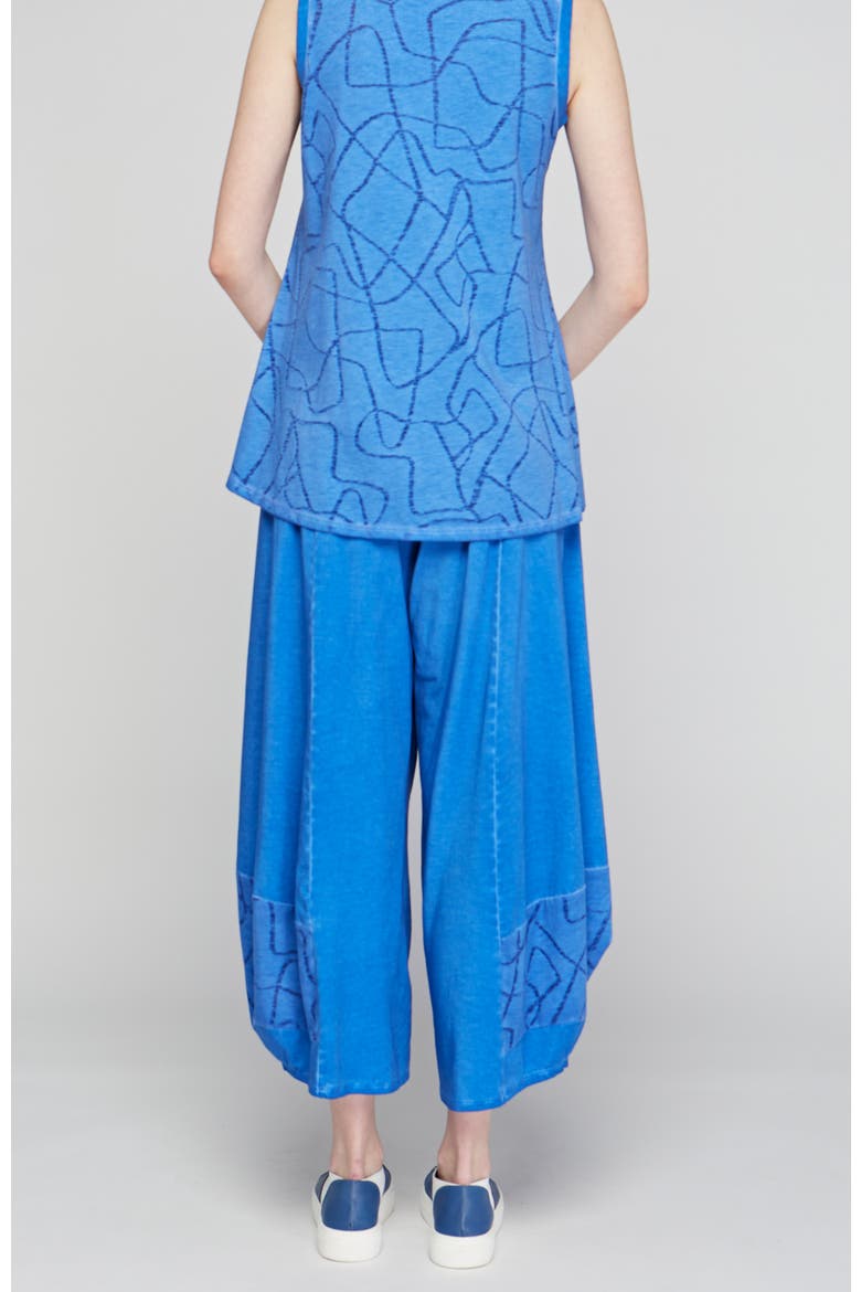 Viva Cotton Jersey Pants, Alternate, color, Blue