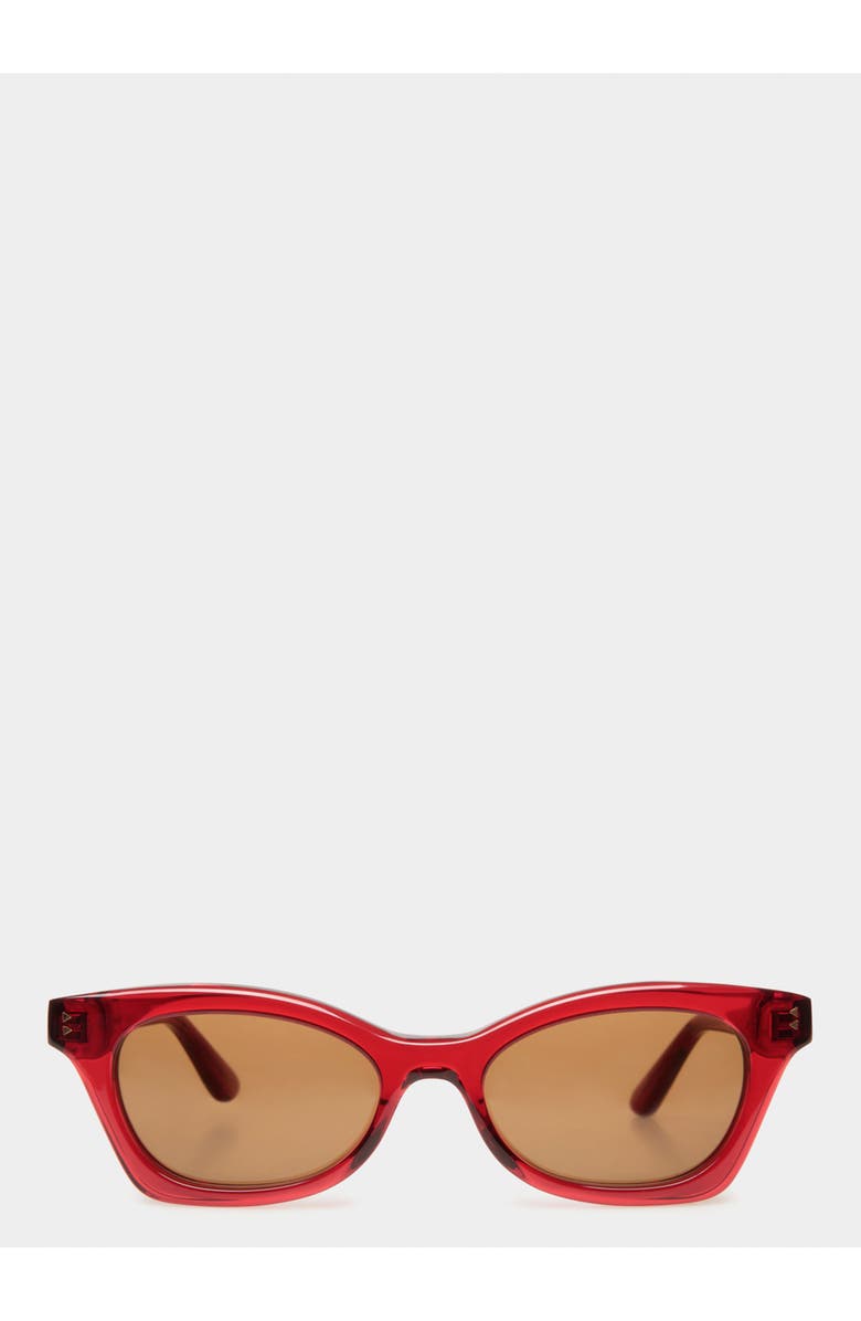 Bally Sue Sunglasses, Main, color, Red