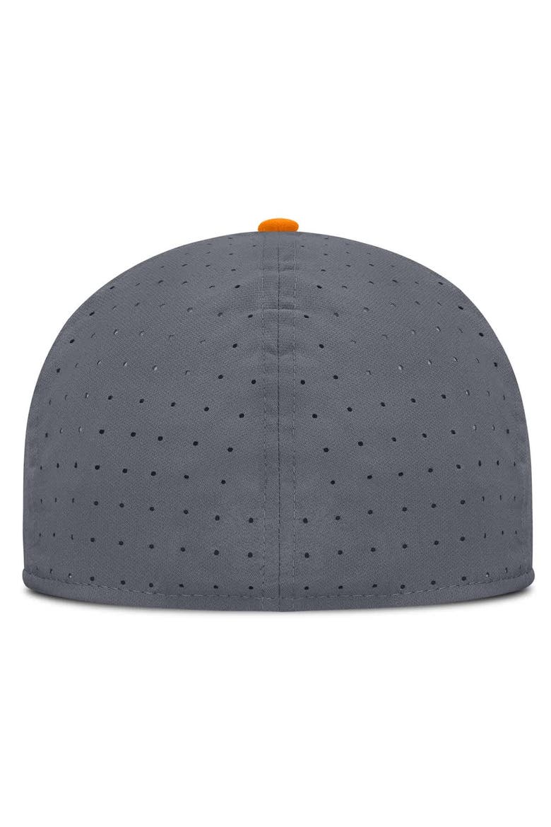 Men's Nike Gray Tennessee Volunteers On-Field Dugout True Performance Fitted Hat, Alternate, color, Gray