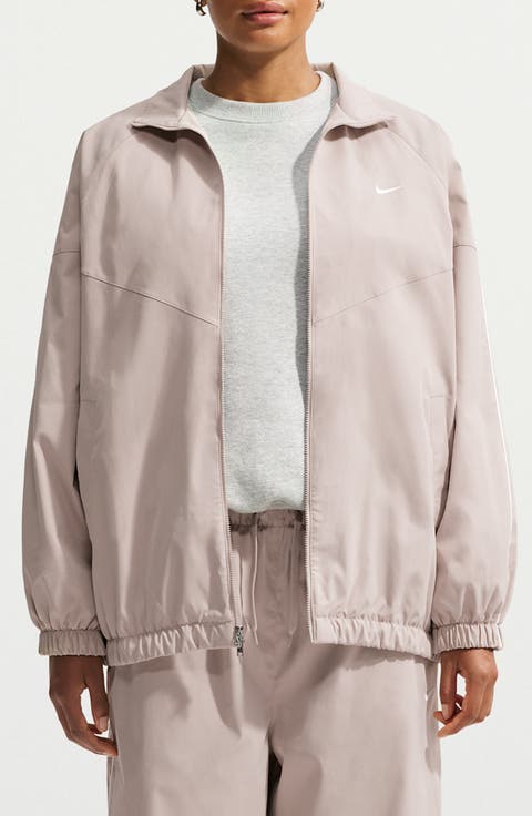 Embroidered Logo Jacket