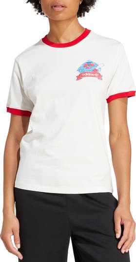 Lions Graphic Ringer T-Shirt