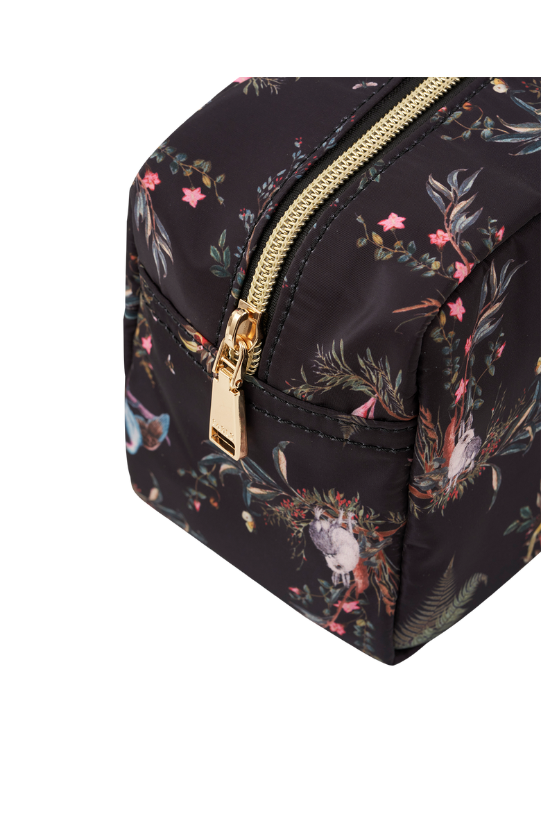 Fable England Wonderland Wash Bag, Alternate, color, Black