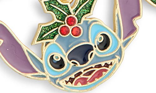 Baublebar X Disney® Stitch Holiday Charm Necklace In Gold