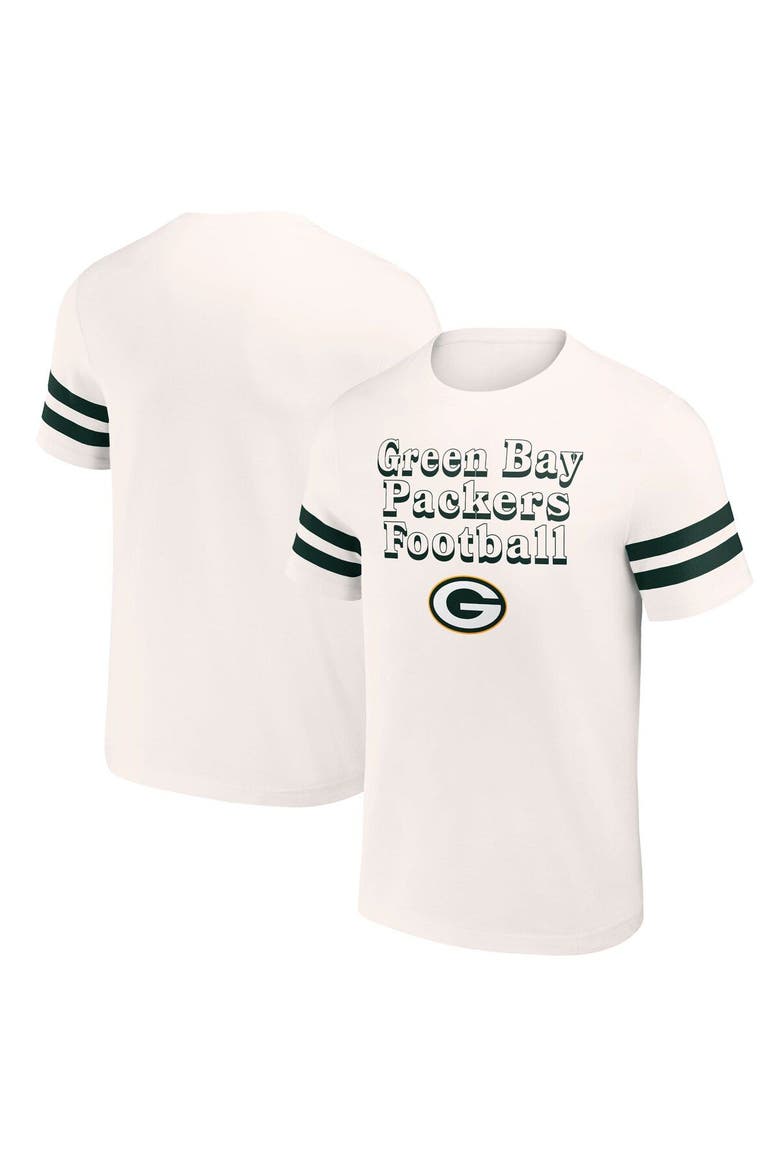 Men's NFL x Darius Rucker Collection by Fanatics Cream Green Bay Packers Vintage T-Shirt, Main, color, Cream