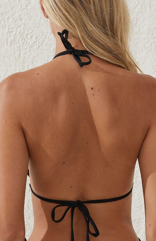 COTTON ON BODY SLIDER TRIANGLE BIKINI TOP