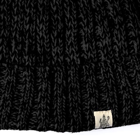 Hand Knit Grid hat