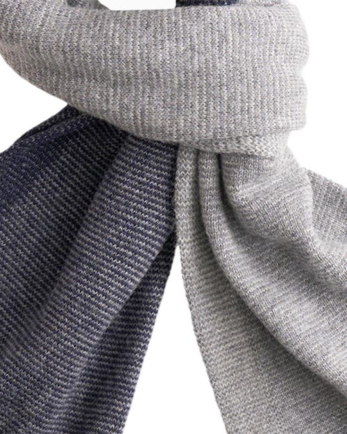 Monticelli Cashmere Cashmere Merino Ultra-soft Marled Knit Scarf