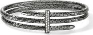 John Hardy Spear Double Flex Cuff, Diamond, 4mm