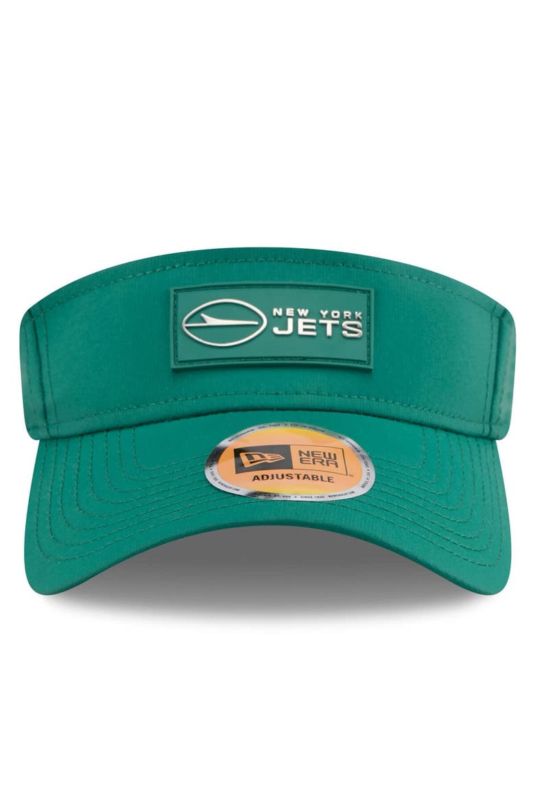 Men's New Era Green New York Jets 2025 Sideline  Visor, Alternate, color, Green