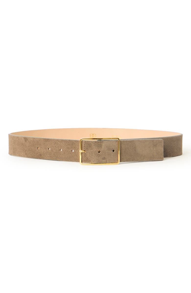B-Low the Belt Milla Suede Belt, Main, color, Elephant Gold