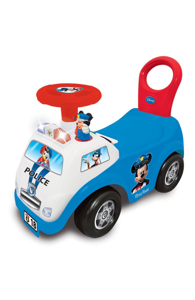 Kiddieland Limited Disney My First Mickey Police Car, Main, color, 