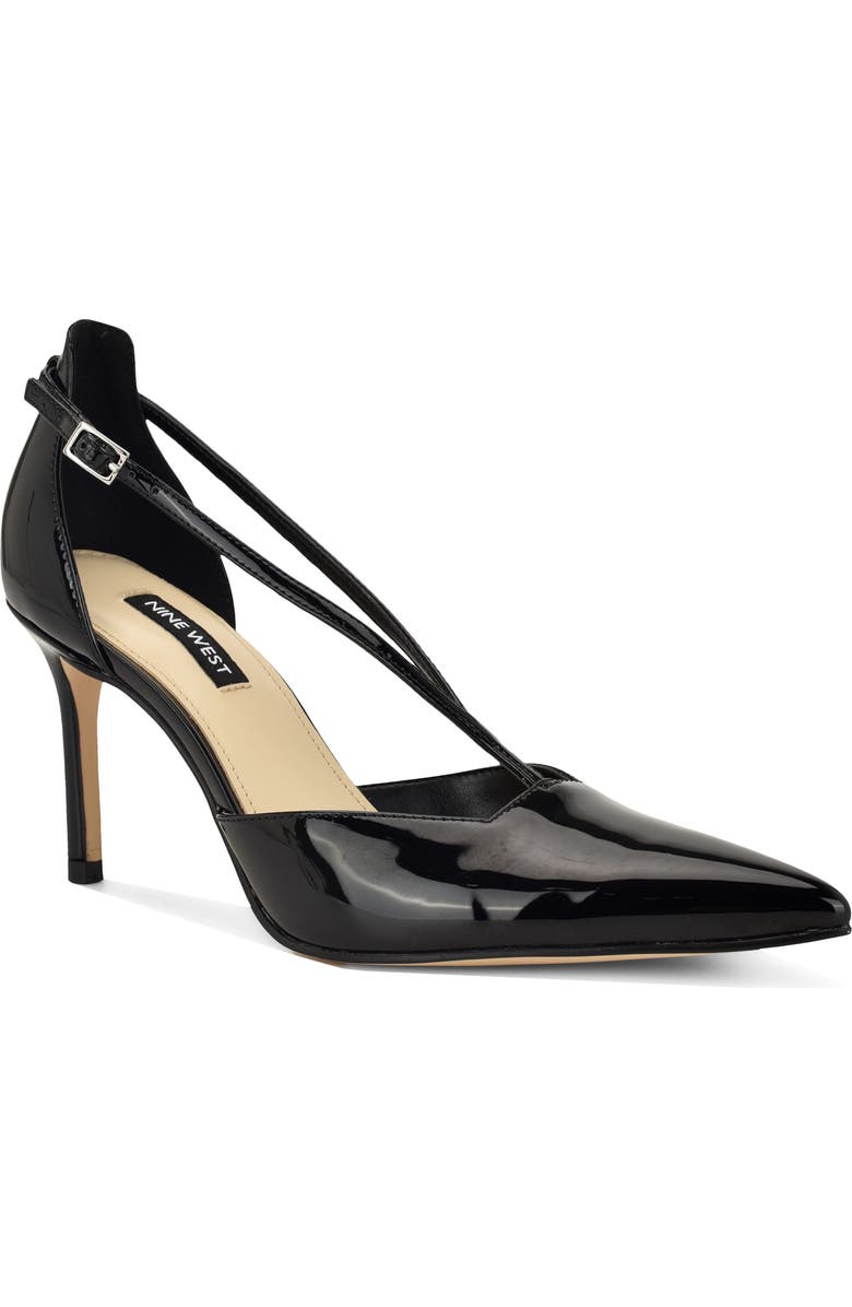 Nine West Collae Pointed Toe Pump, Main, color, Black