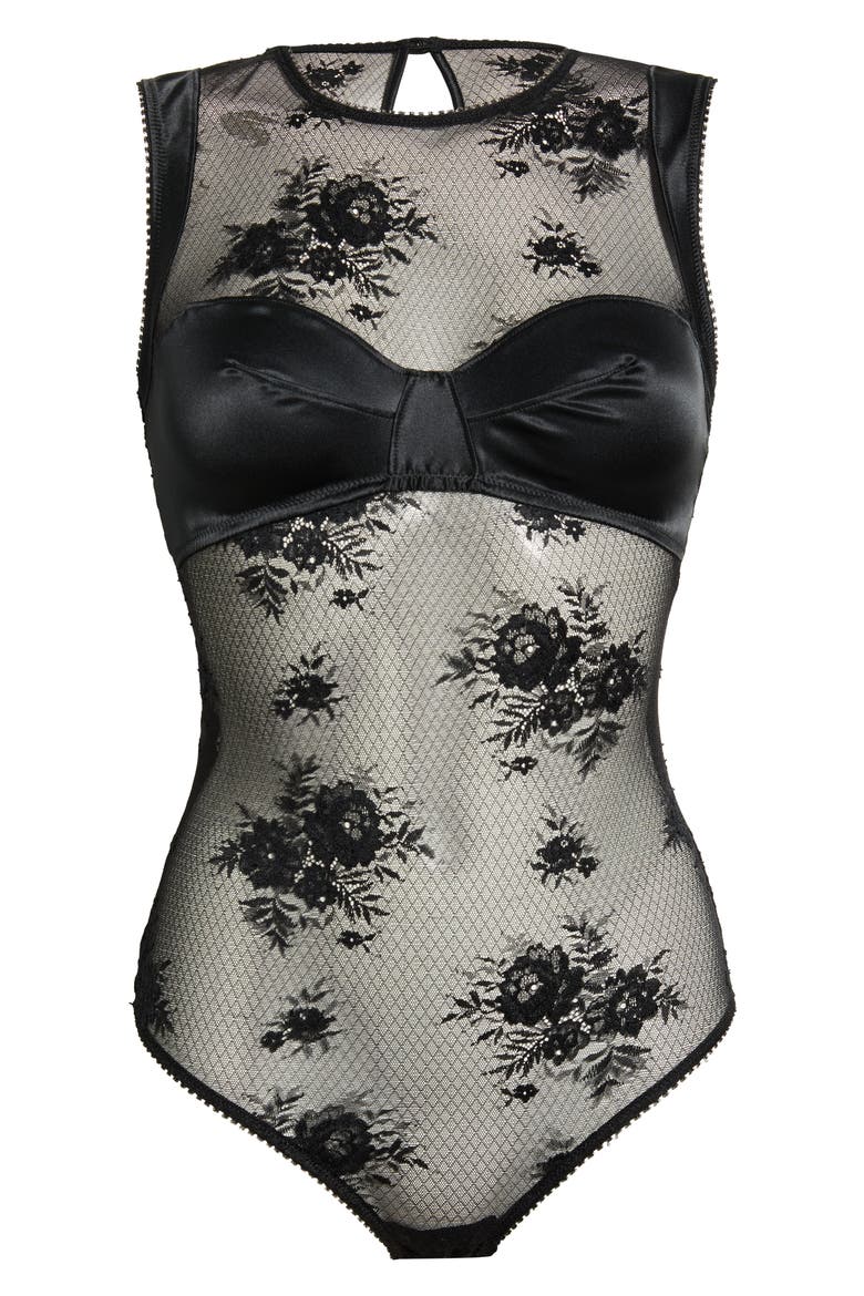 Louise Bodysuit, Alternate, color, BLACK