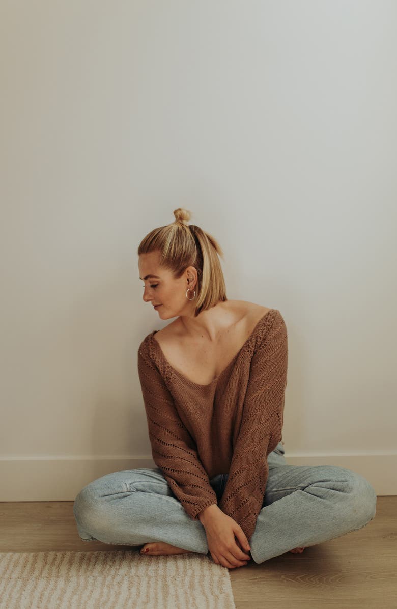 MADE BY MARY Maude Hoop Earrings, Alternate, color, 