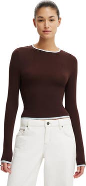 Cotton On Women's Double Layer Long Sleeve