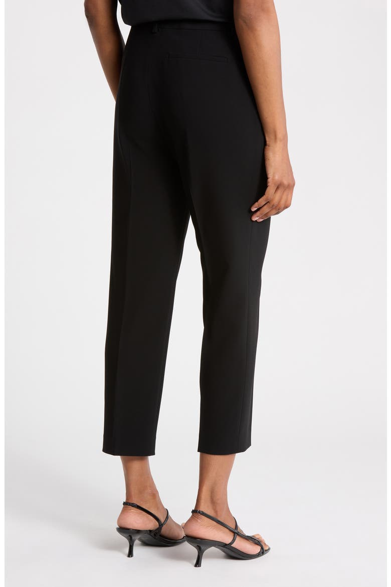 Treeca Crepe Pants, Alternate, color, BLACK