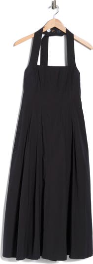 A.L.C. Natalie Stretch Cotton Halter Dress | Nordstromrack