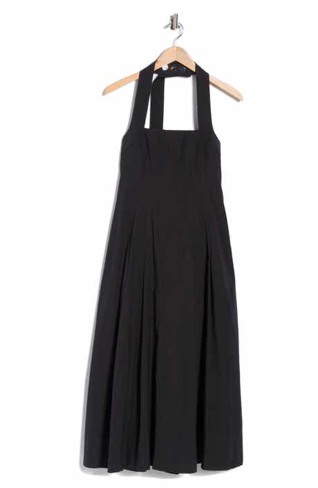A.L.C. Natalie Stretch Cotton Halter Dress