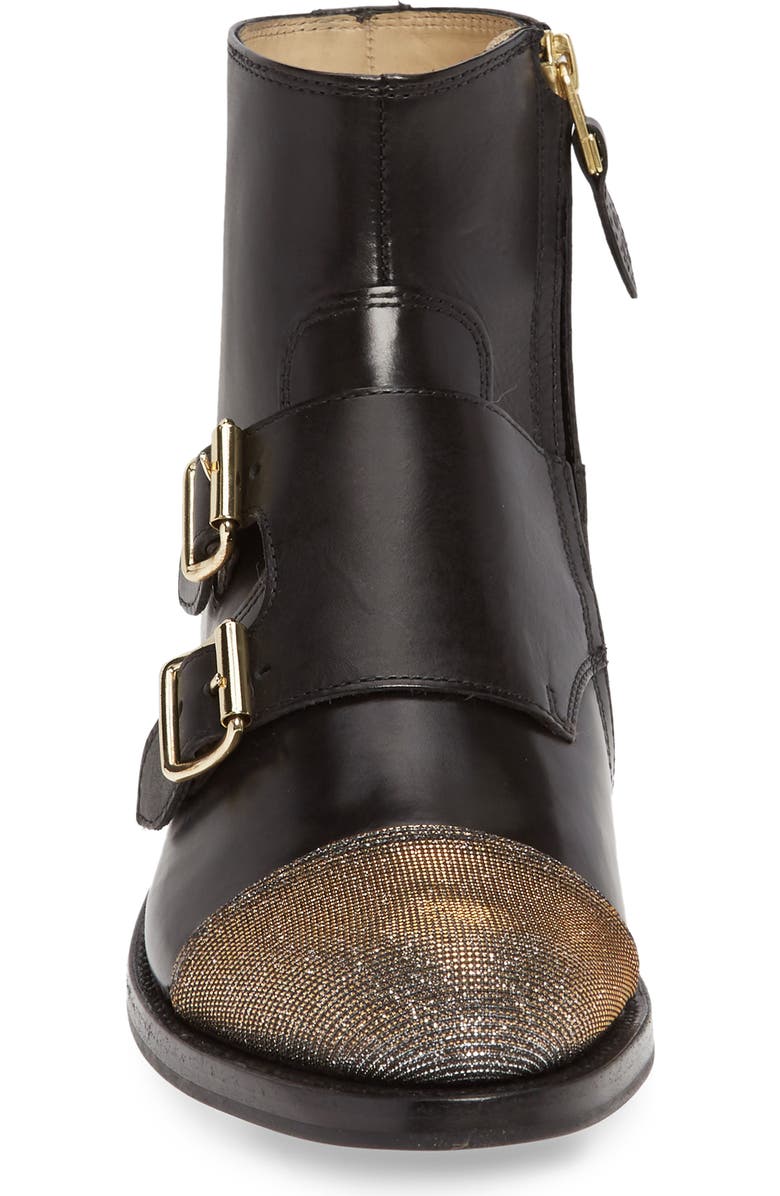 The Office of Angela Scott Mr. Dean Double Monk Strap Boot, Alternate, color,