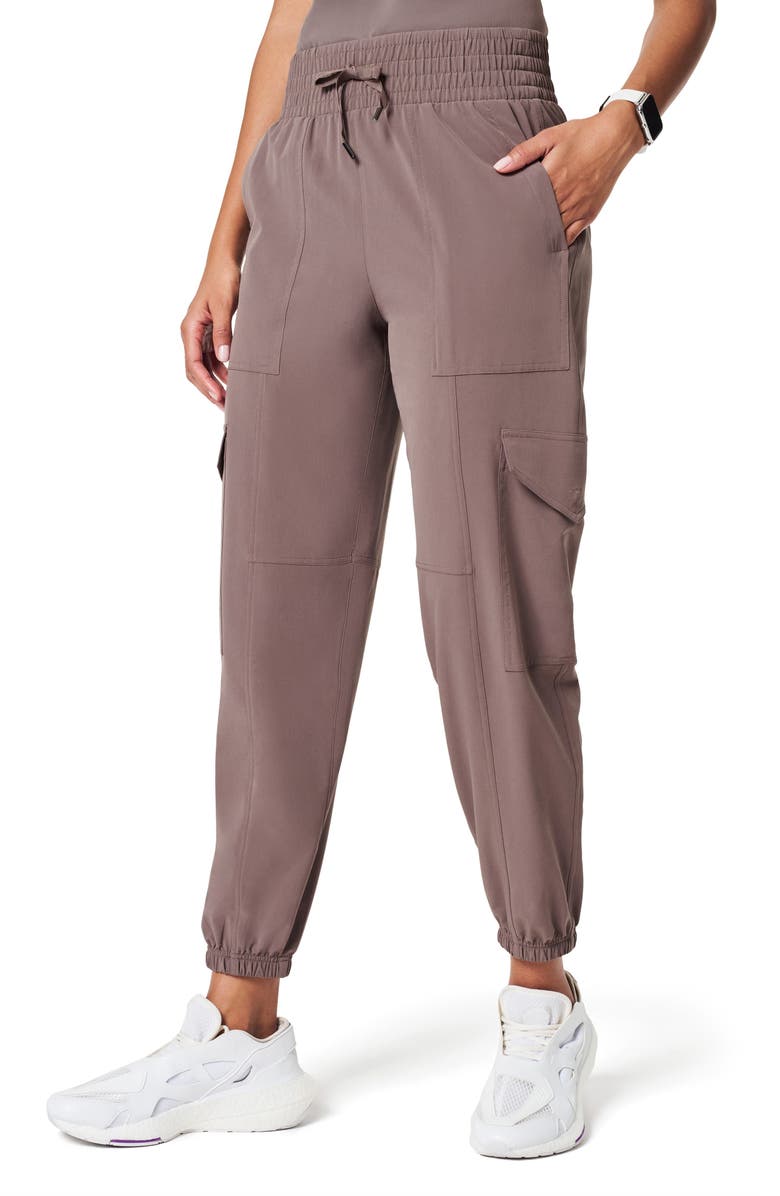 SPANX<sup>®</sup> On the Move Cargo Joggers, Main, color, Smoke