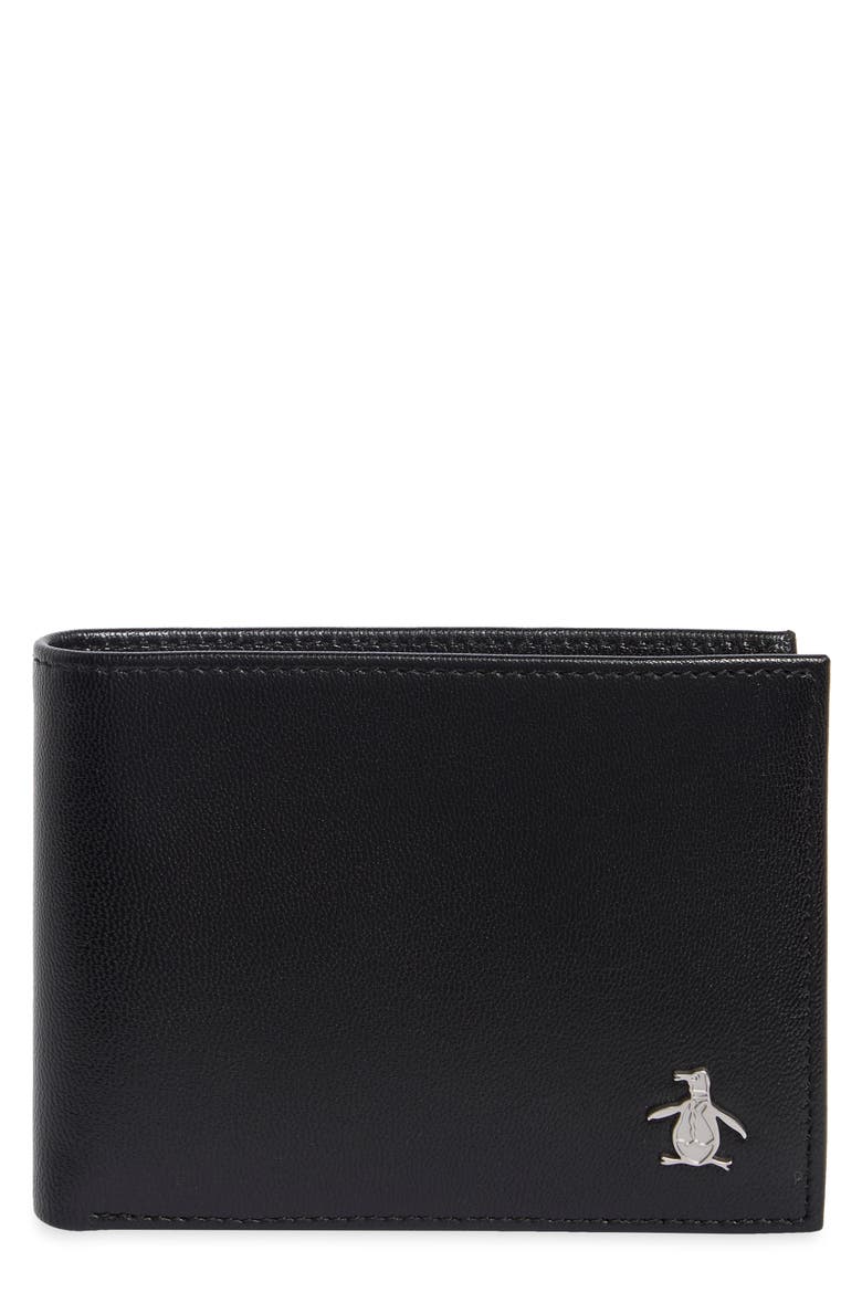 Temponado Bifold Wallet with Passcase, Main, color, BLACK