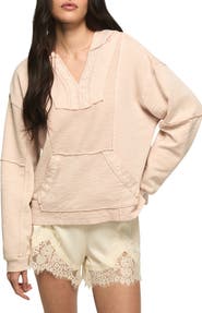 Lucky Brand Embroidered Baja Hoodie
