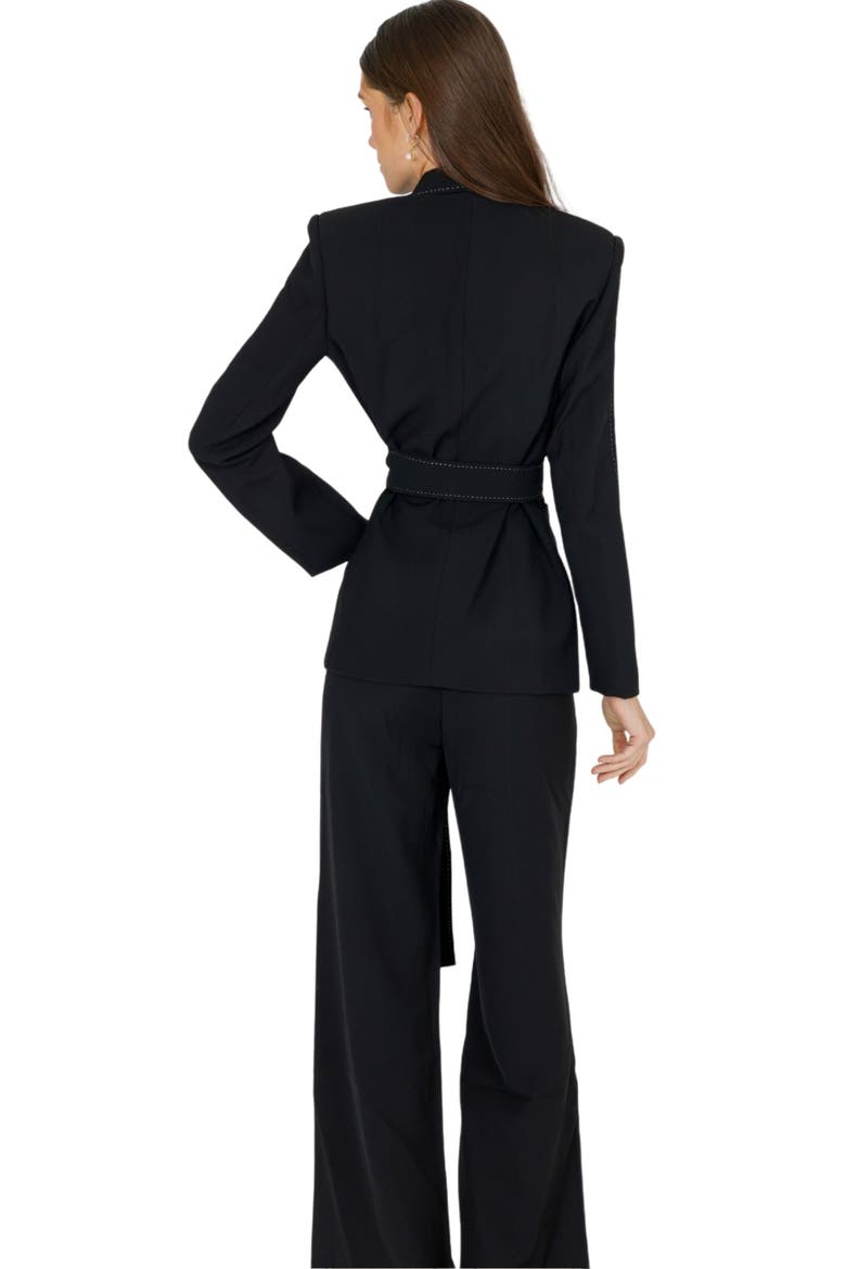 Yena Wide Leg Pant, Alternate, color, BLACK