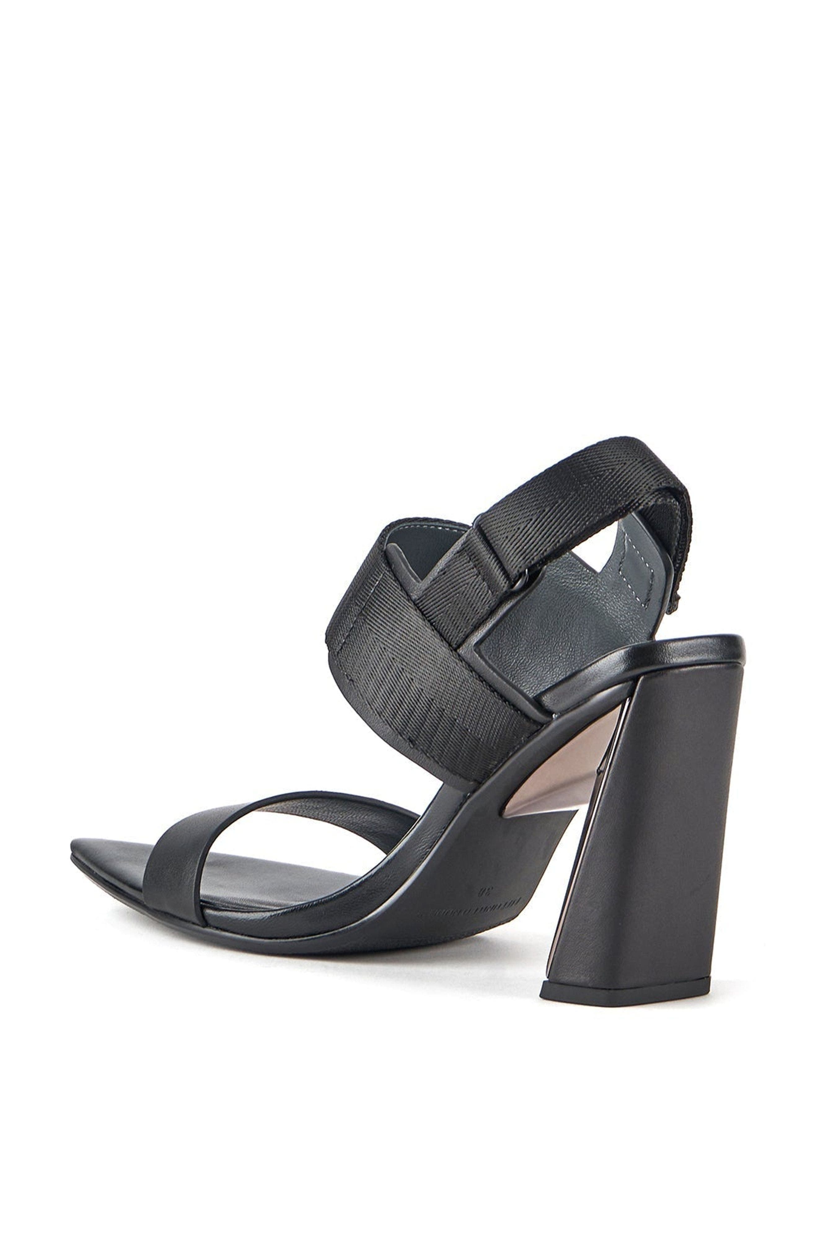 Poly Soga Hi Sandals, Alternate, color, Black