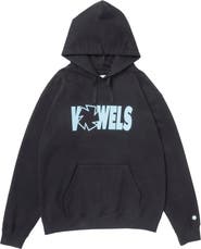 vowels Icon Spell Out Hoodie