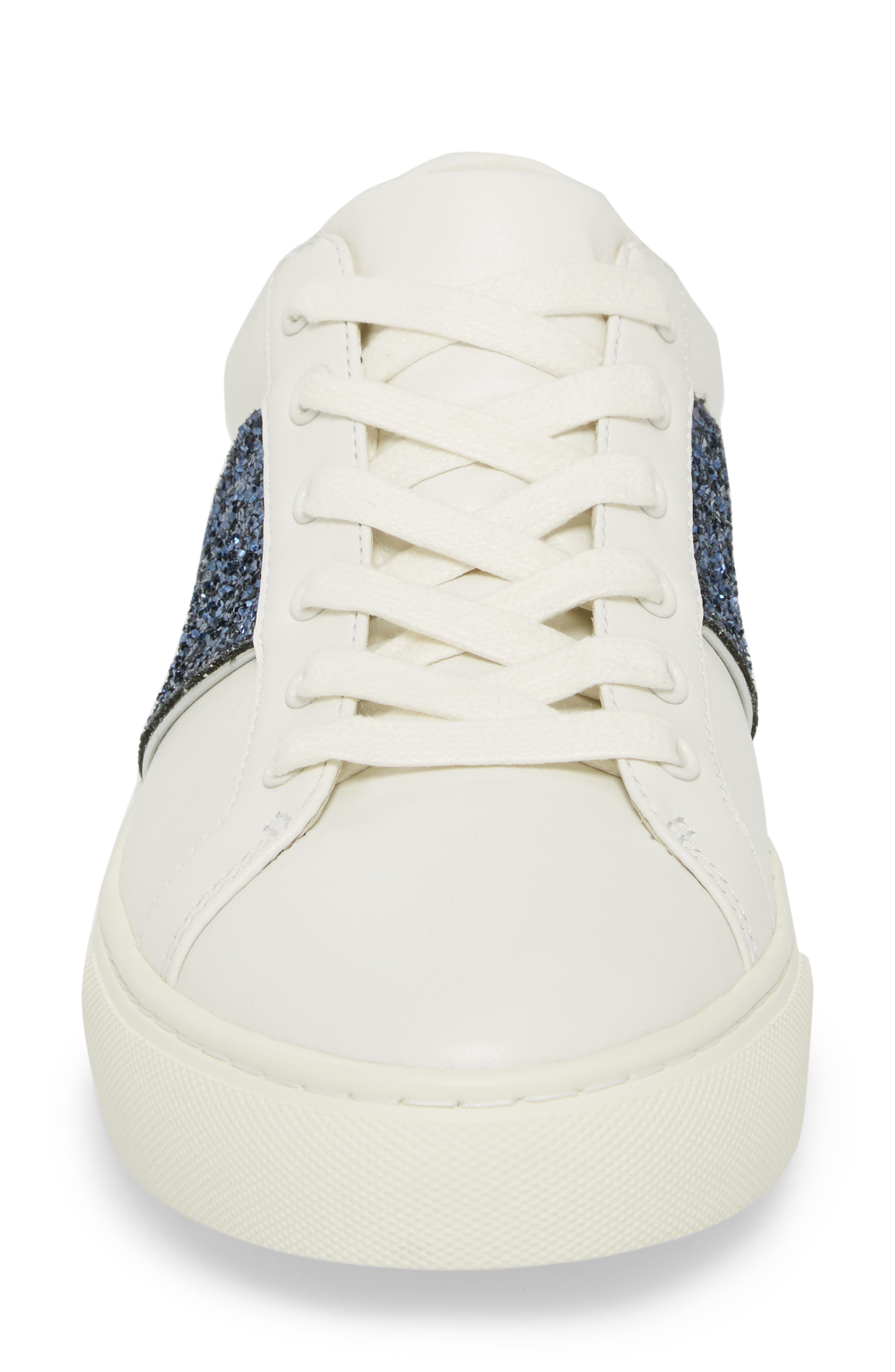 Tory Burch Carter Glitter Sneaker, Alternate, color, 