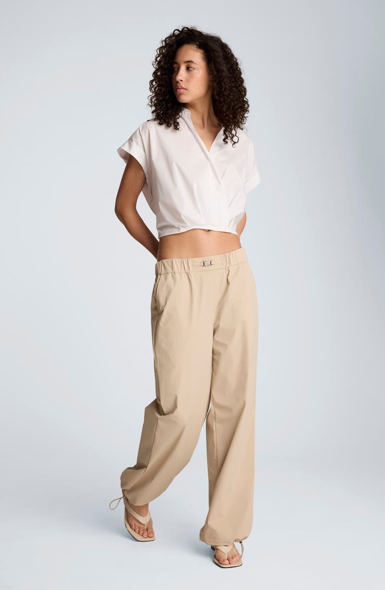 Kenneth Cole Woven Joggers, Alternate, color, Timeless Taupe