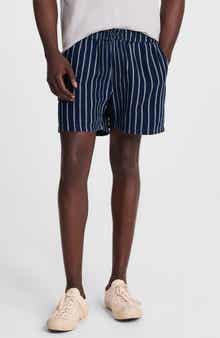 Madewell Indigo Stripe Everywear Shorts