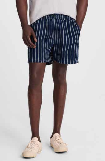 Madewell Indigo Stripe Everywear Shorts