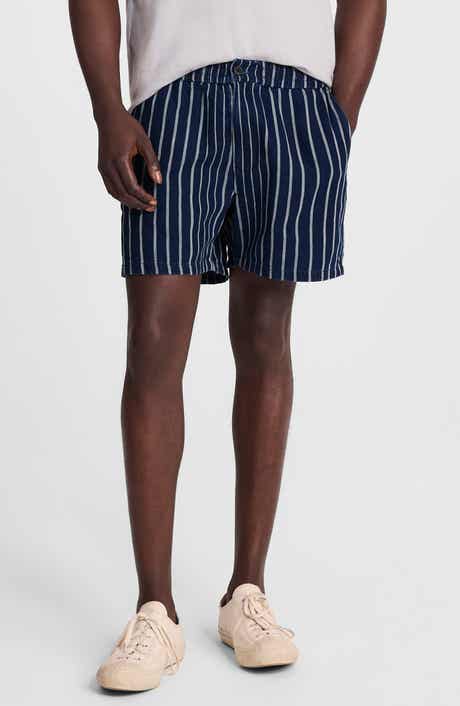 Madewell Indigo Stripe Everywear Shorts