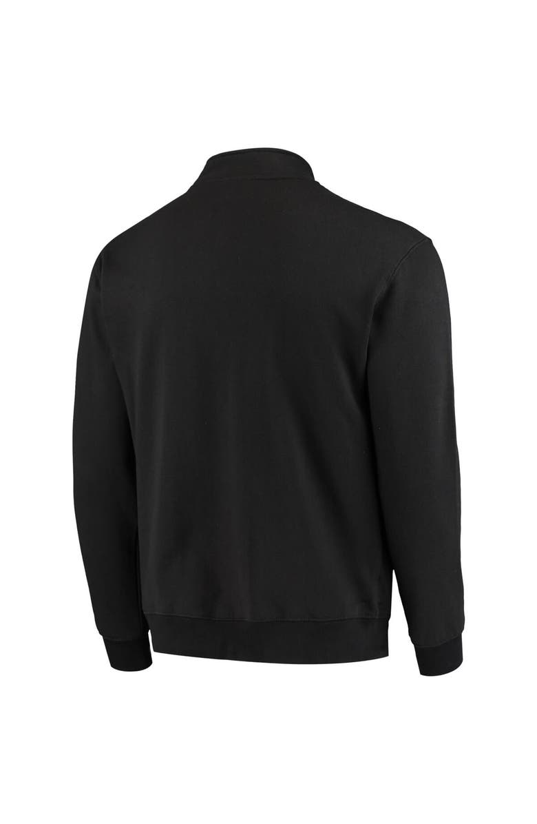 COLOSSEUM Men's Colosseum Black Iowa Hawkeyes Tortugas Logo Quarter-Zip Jacket, Alternate, color, Black