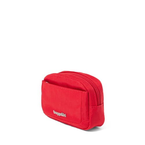 Baggallini Mini Pocket Cosmetic Bag In Red